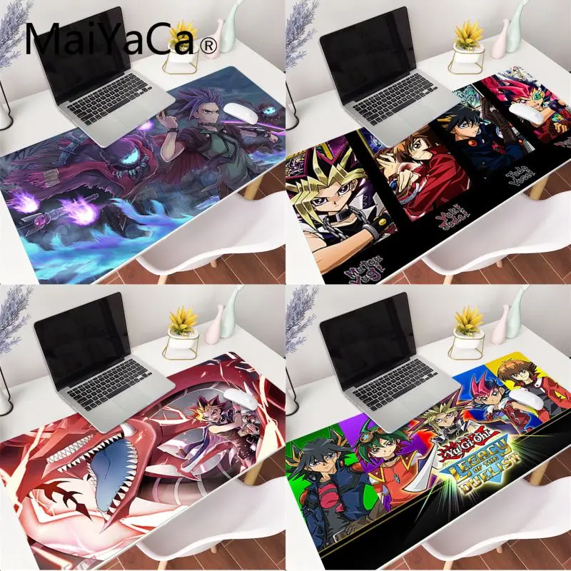 

MaiYaCa Yu-Gi-Oh! Резиновый коврик для мыши, игровой коврик для мыши XXL, аниме, коврик для ноутбука, ПК, геймер, completo для lol/world of warcraft
