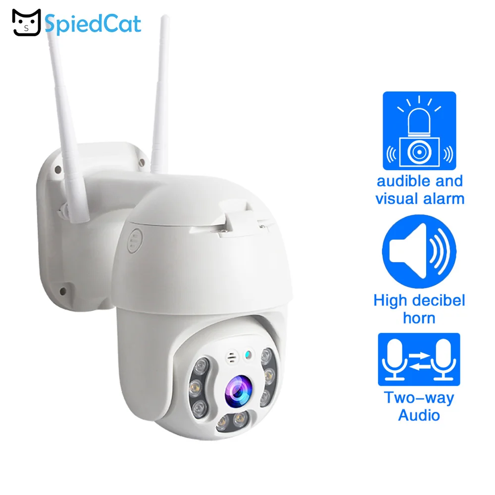 1080P IP P2P Беспроводной Wi Fi ночное видение Обнаружение движения Открытый IP65