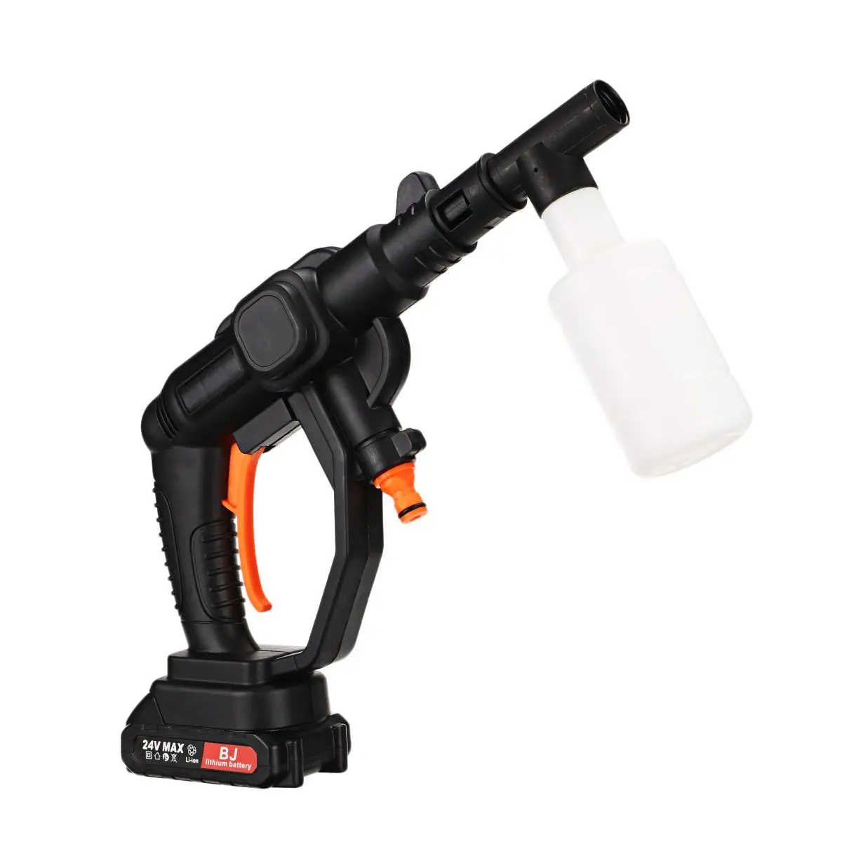 Скидка Беспроводная ручная Автомойка 1000 Вт 24 В с функциями Чистка автомобиля, пистолет для воды, пеногенератор, высокое давление, для Makita Battey