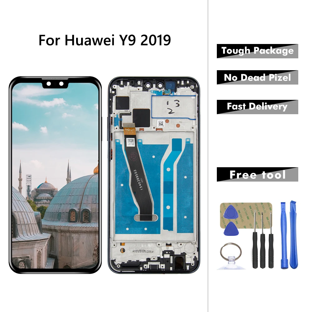 Для Huawei-Y9 2019/наслаждаться 9 Plus ЖК-дисплей Дисплей кодирующий преобразователь
