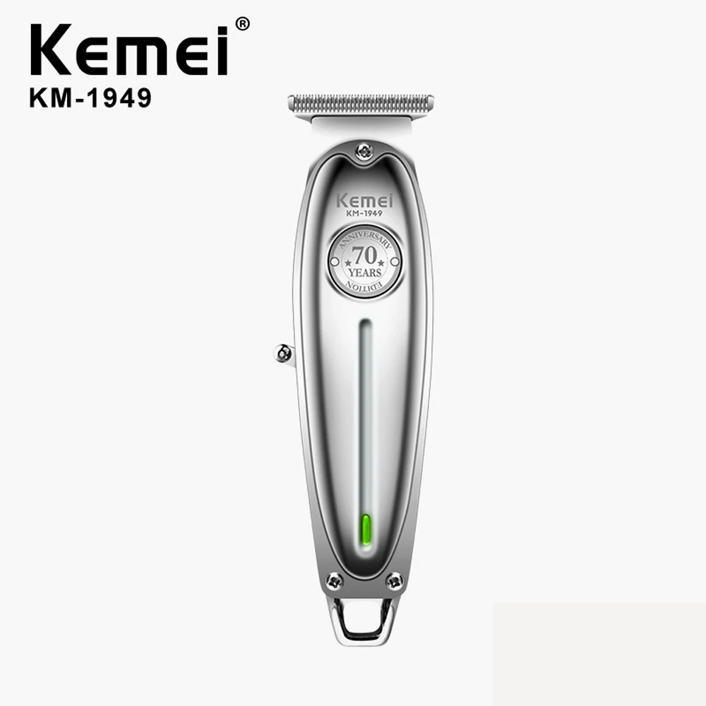 Профессиональная машинка для стрижки волос Kemei 1949 полностью Металлическая
