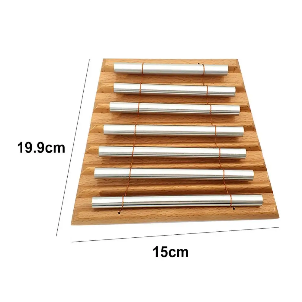 

Wooden 7 Tone Chime Xylophone Percussion Instrument Kids Musical Toy Kids birthday holiday gifts beginners pratices