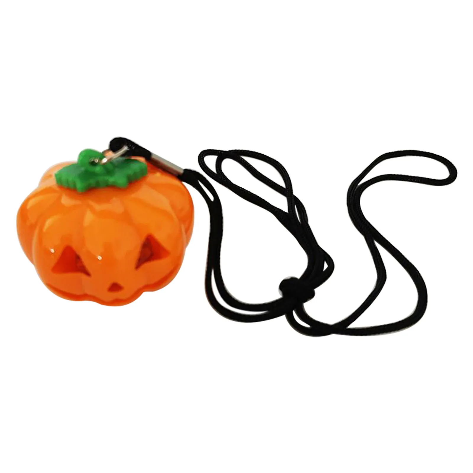 Collar de Noche de Brujas con calabaza iluminada, recuerdos de fiesta de Halloween para ni&ntilde;os, suministros de fiesta naranja, juguetes iluminados, juguete de Halloween-1