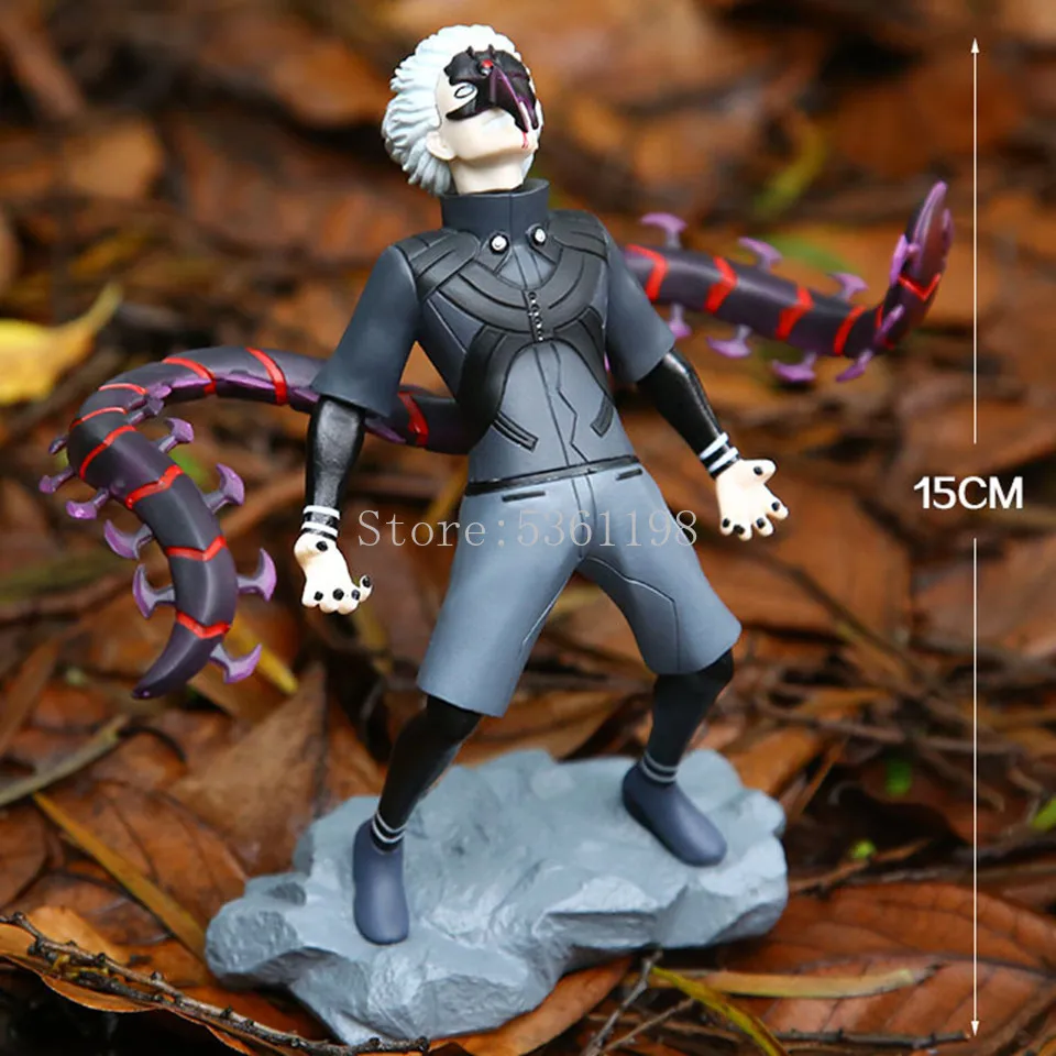 

Tokyo Ghoul Anime Figure Kaneki Ken Touka Kirishima PVC Action Figure Kaneki Ken Awakening Figurine Generation of Dark Jin Muyan