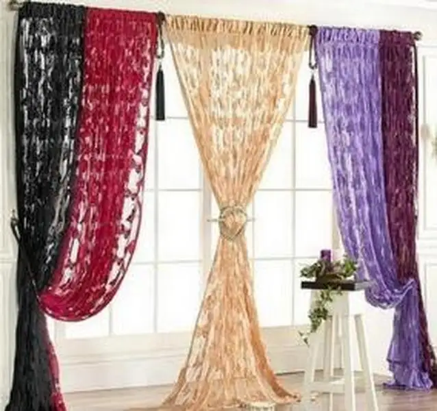 Занавеска с бахромой в виде бабочки панель кисточками и для дома спальни отеля из