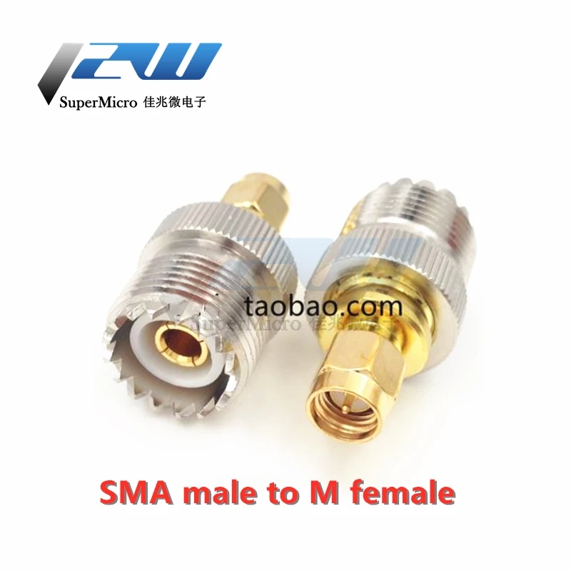 Адаптер для портативной рации M seat к SMA male J SL16 female|Соединители| |