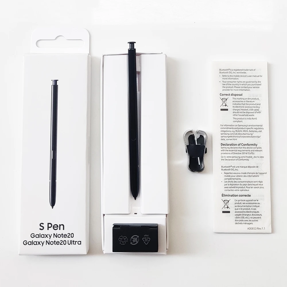 

Original Note 20 Touch Screen S Pen For Samsung Note20 Ultra 5G Stylus Writing Bluetooth Remote Control Photograph Note 20 5G