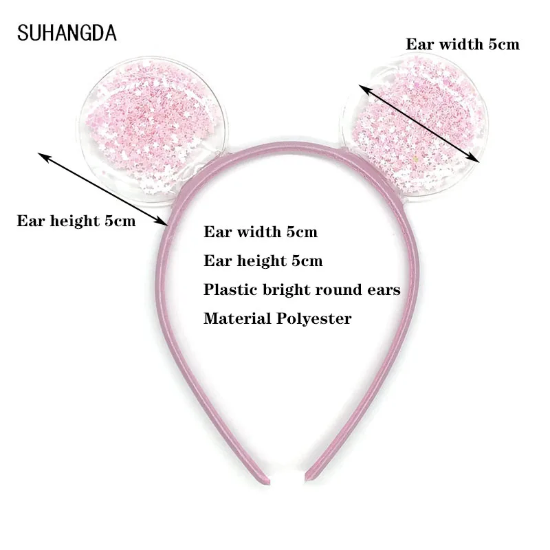 Красивая пластиковая повязка для волос с кошачьими ушками девочек головные