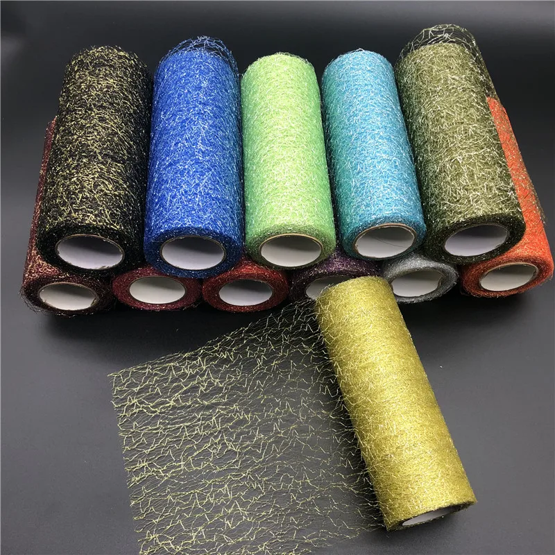 

10yard Organza Tulle Roll Spool Fabric Ribbon DIY Kids TuTu Skirt Gift Baby Shower Birthday Party Tulle Rolls Wedding Decoration