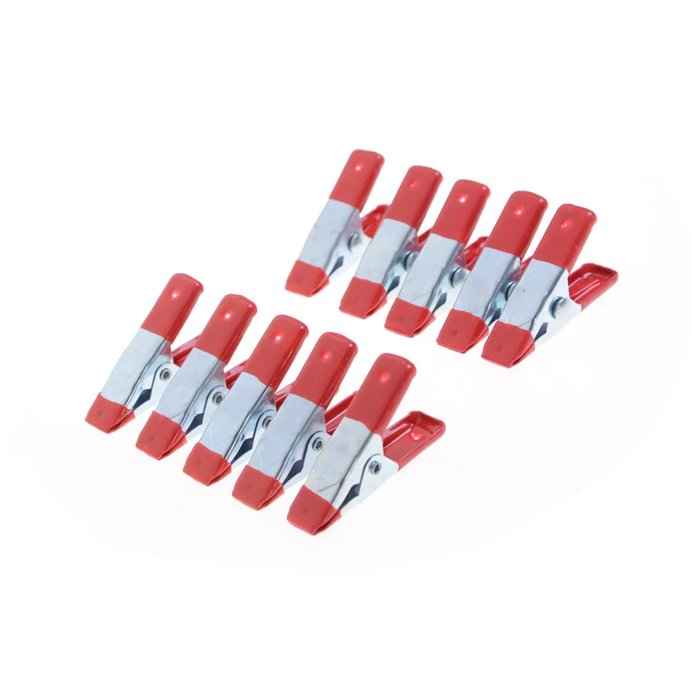 10 шт. 2 дюймовые мини металлические сверхпрочные пружинные зажимы зажим под