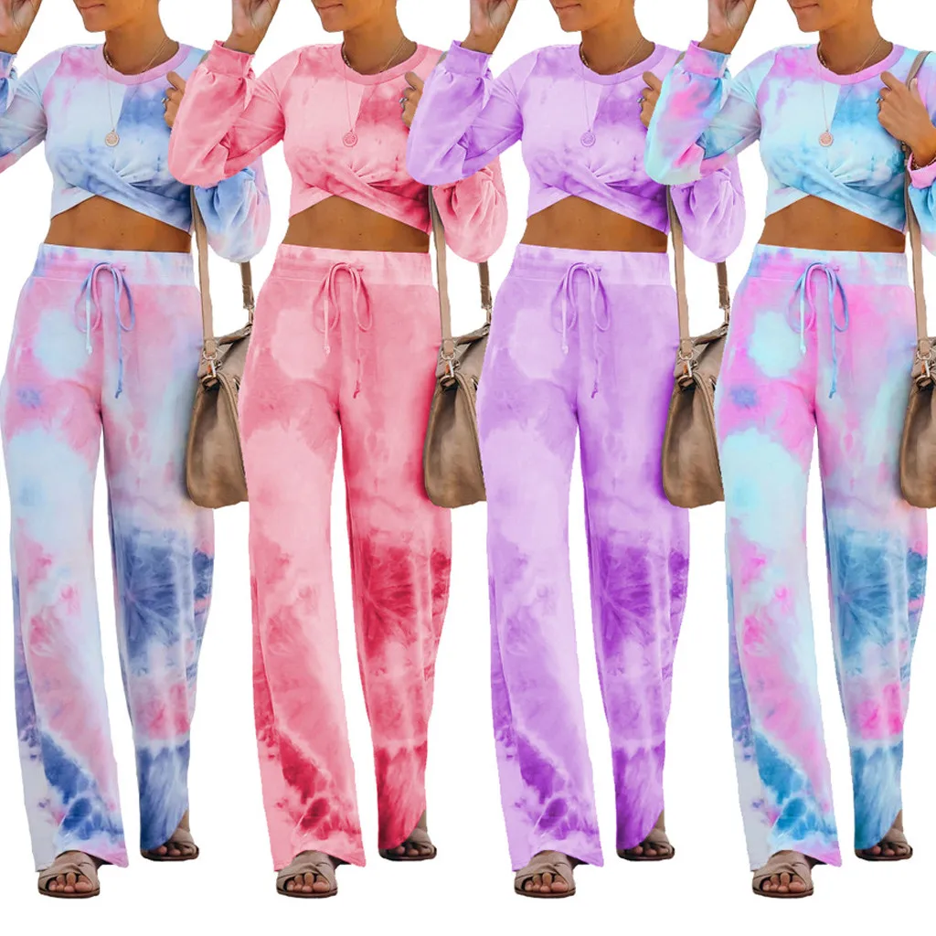 Женский спортивный костюм комплект из двух предметов домашняя одежда для сна