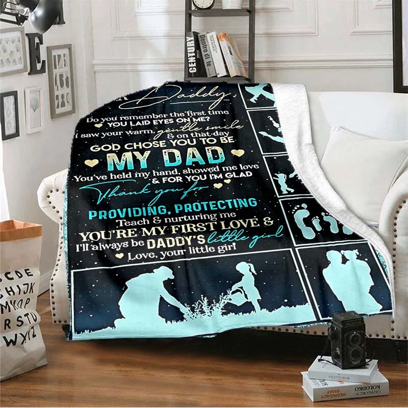 Любовь от уважаемого отца моей дочери | Удобное высококачественное флисовое