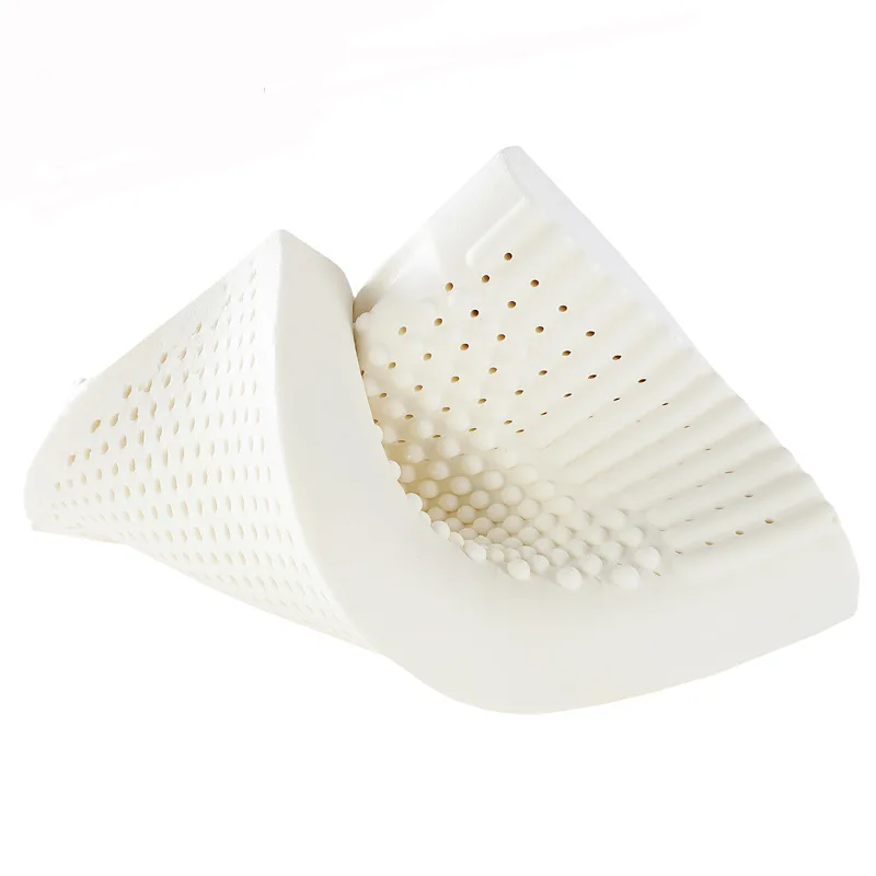 Таиланд чистая натуральная латексная подушка для коррекции шеи Защита позвонков