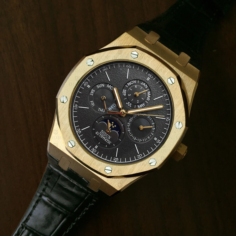 Мужской ремешок для часов Didun часы Лидирующий бренд Роскошные автоматические