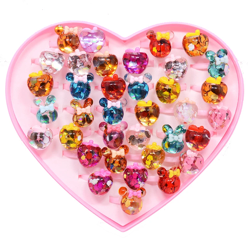 Оптовая продажа ювелирных изделий 20 шт милые дети мультфильм фрукты яблоко