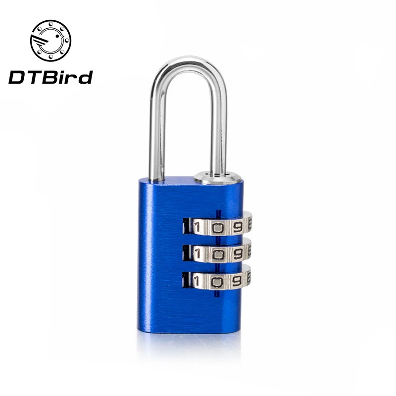 Современный компактный маленький высококачественный цветной однотонный замок