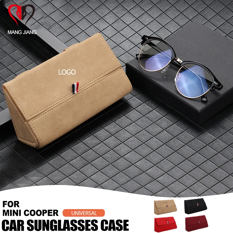 

Зажим для очков Mini Cooper F54 R60, автомобильный держатель для очков, чехол, чехол, солнцезащитный козырек, держатель для хранения, автомобильные а...