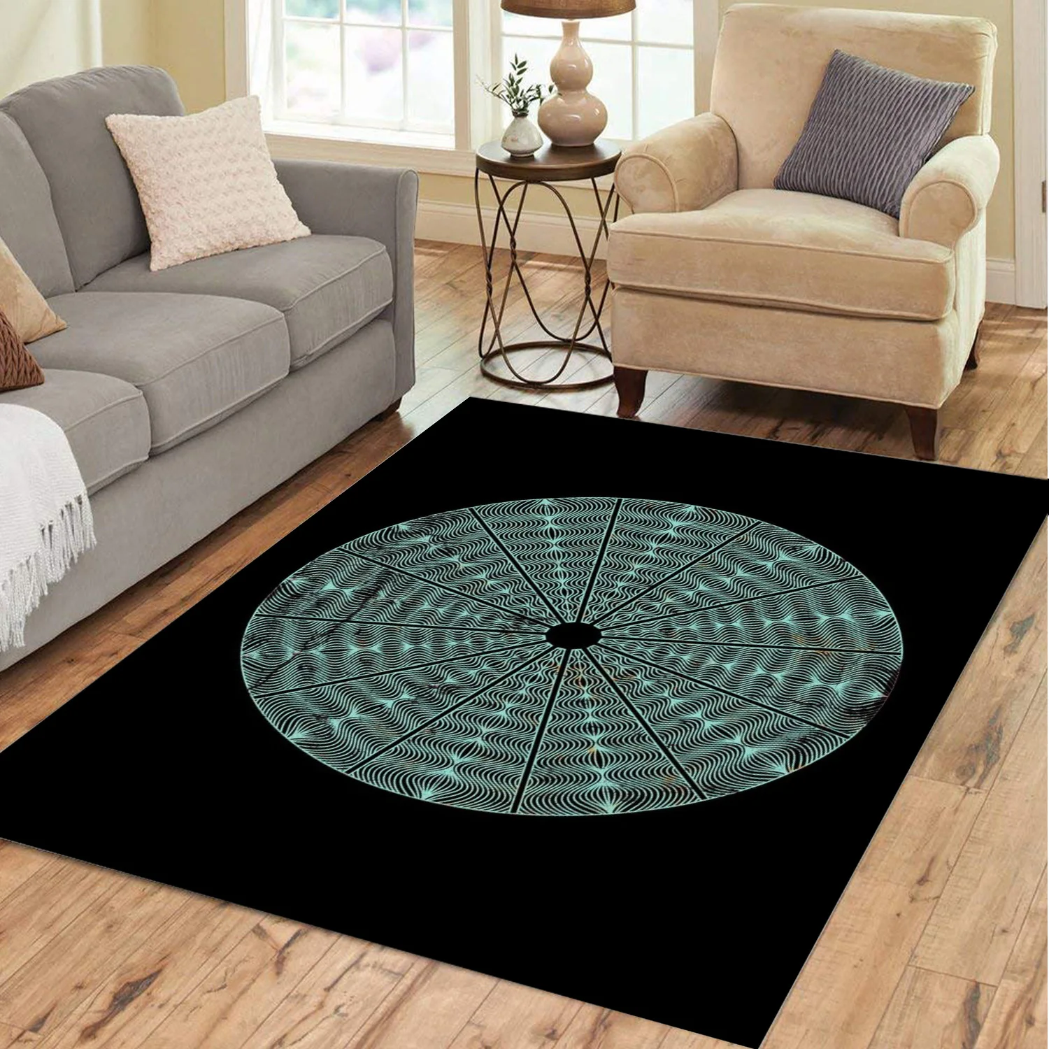 Противоскользящий коврик для гостиной спальни украшения дома напольный Прямая