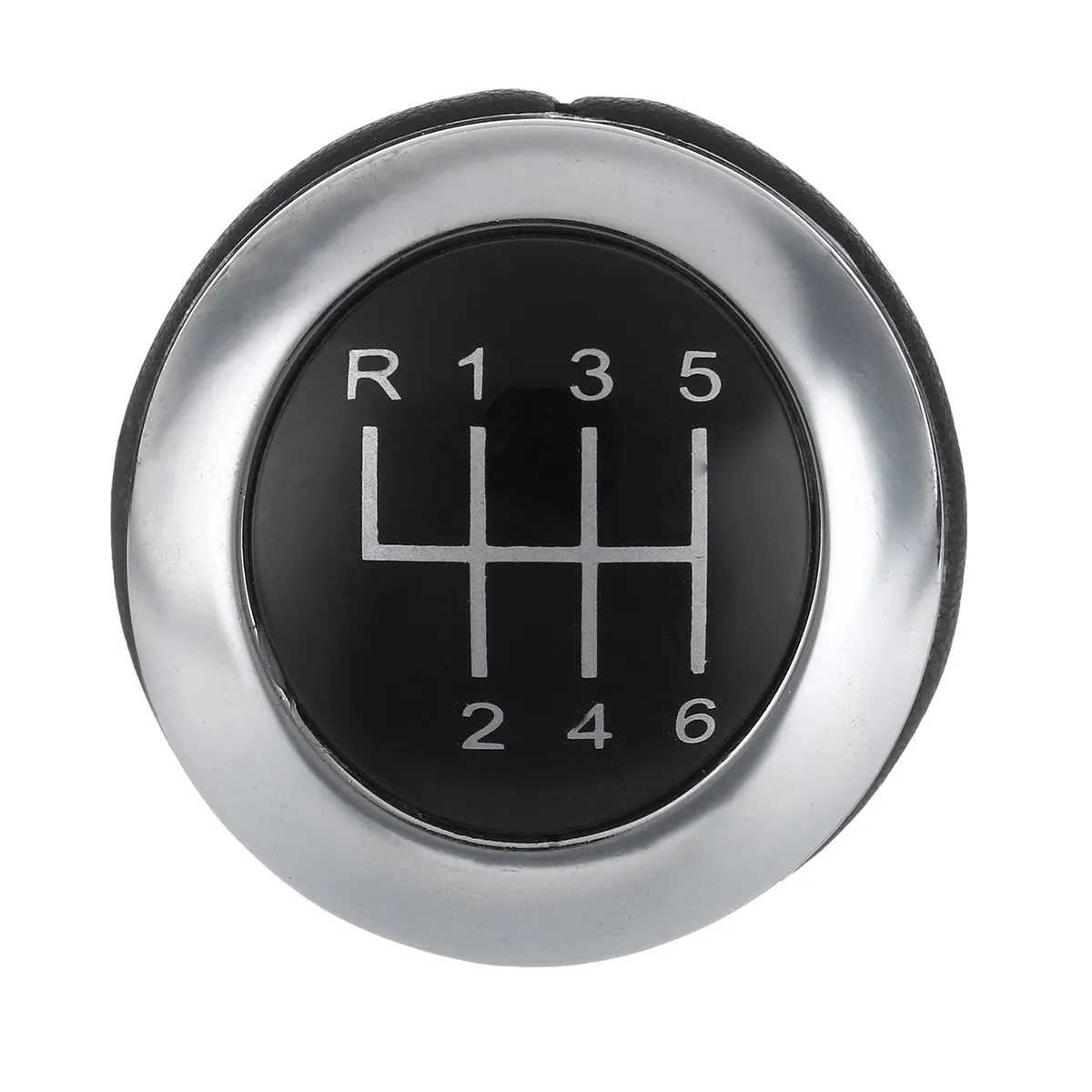 Рукоятка рычага переключения передач из хромированной кожи 6 скоростей|lever knob|shift