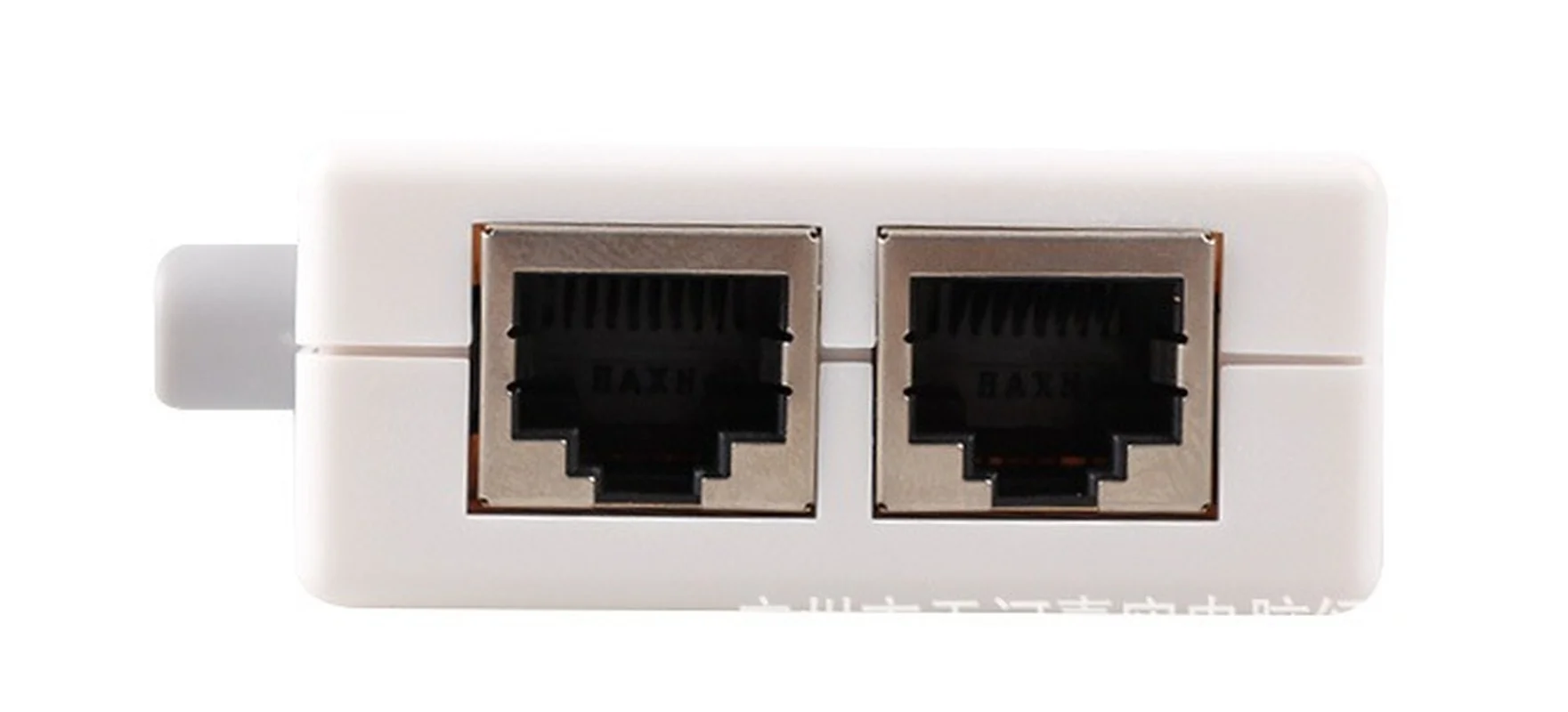 RJ45-2M двухпортовый мини-переключатель сети устройство совместного использования