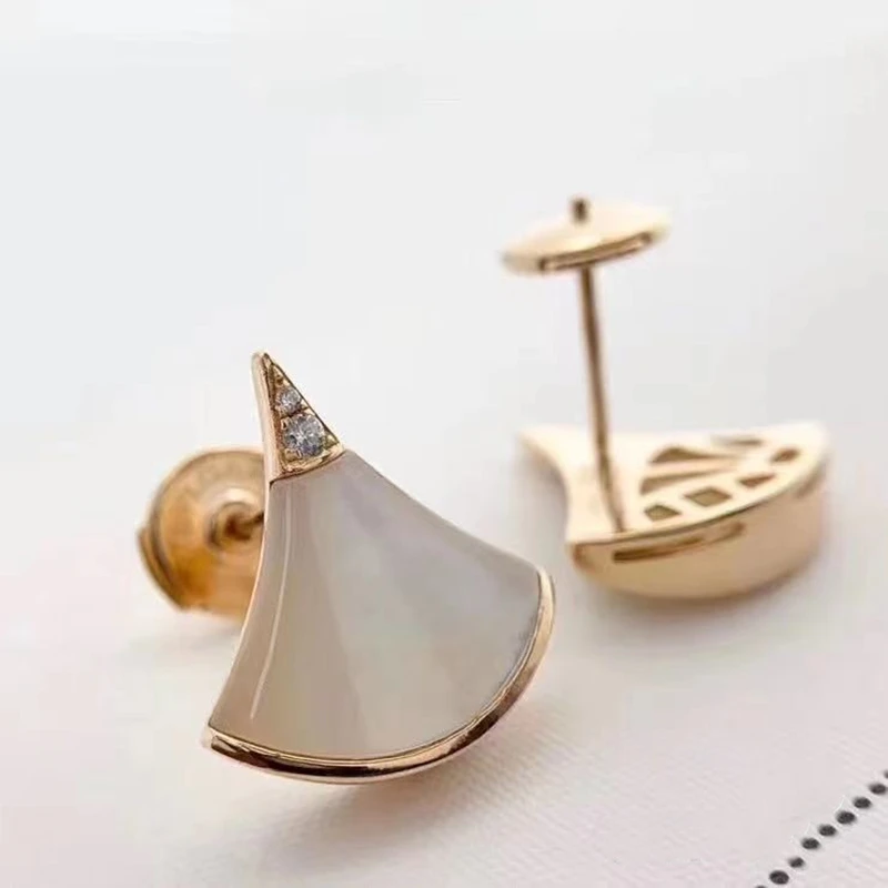 

S925 Sterling Silver 2021 fashion luxury brand exquisite earrings for men and women