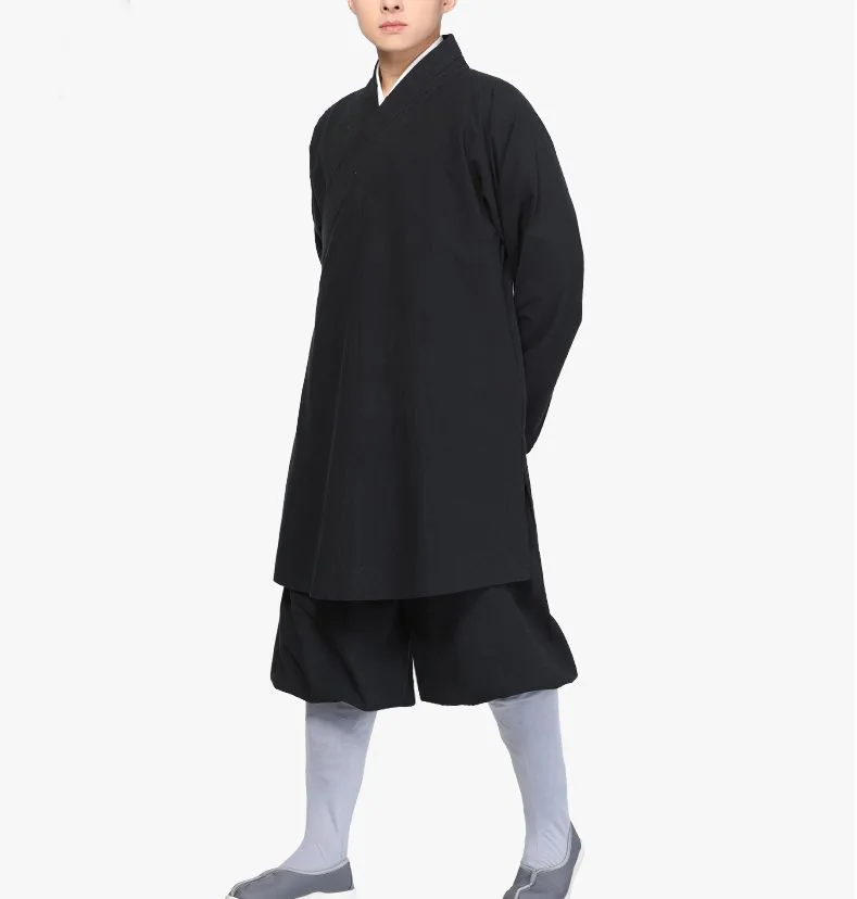 Униформа для боевых искусств 100% хлопок шаолин монахи кунг фу lohan Arhat одежда дзен