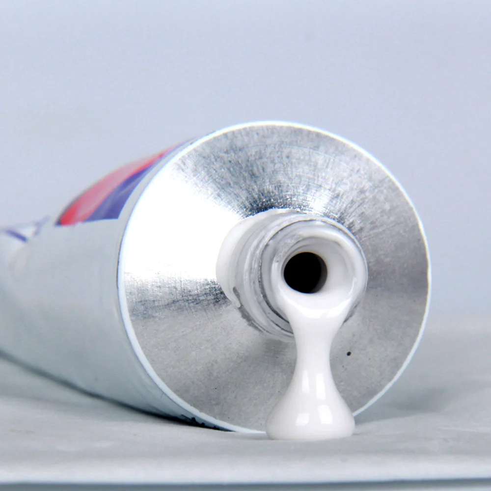 Белый герметик Силиконовый каучуковый клей для стекла металла пластика плитки