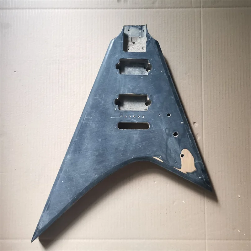 

JNTM, полуготовый корпус для электрогитары, необработанный Корпус для гитары «сделай сам» (435)