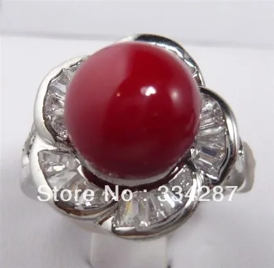 Изысканное розовое красное желтое синее кофейное кольцо с жемчугом 18KGP |