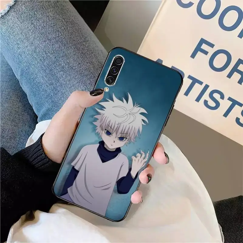 

Hunter X Hunter Killua Anime Phone Case For Samsung galaxy S 9 10 20 A 10 21 30 31 40 50 51 71 s note 20 j 4 2018 plus