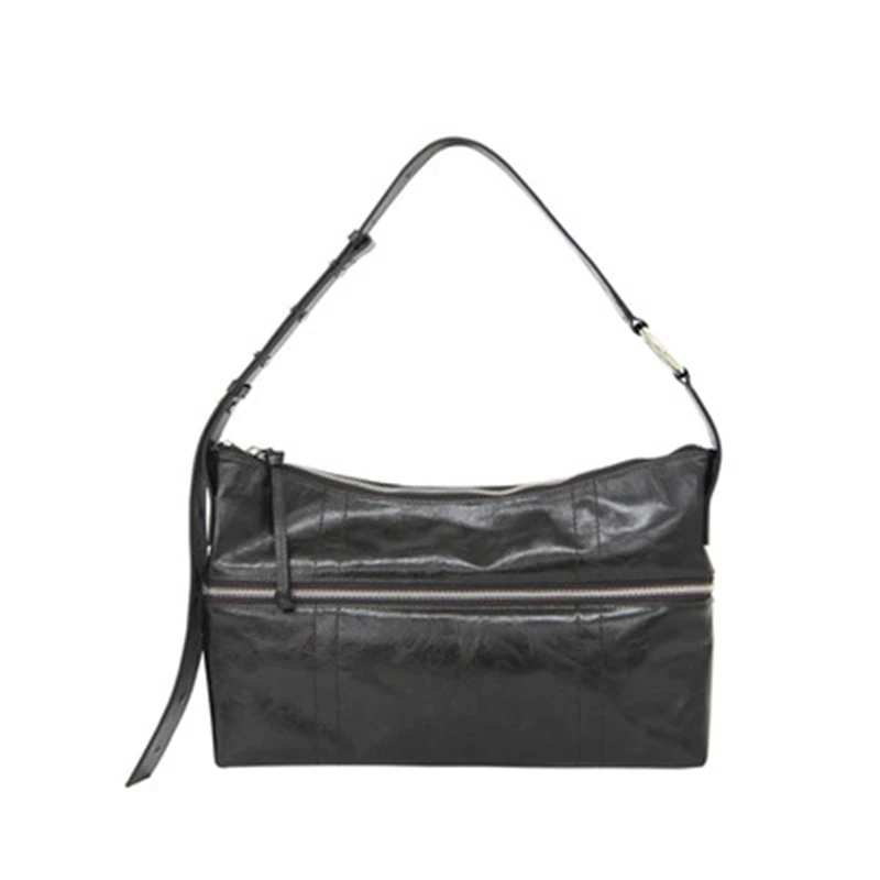 

Fashion Large Capacity Handbag Leather Underarm Bag High Quality Shoulder Bag 2020 Women zipper design Bags Bolsa de hombro