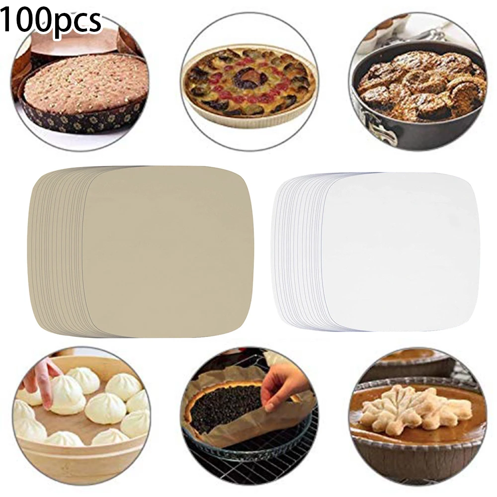 Водонепроницаемая бумага для выпечки 17 8 см аксессуары 100 шт антипригарная
