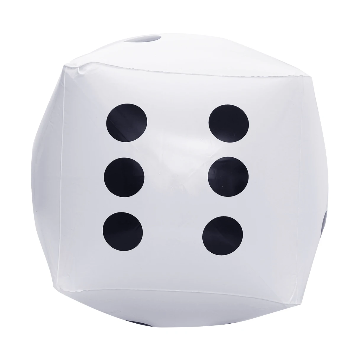 Упаковка из 2 ПВХ 32 см белые Кубики Игрушки для бассейна украшения дома