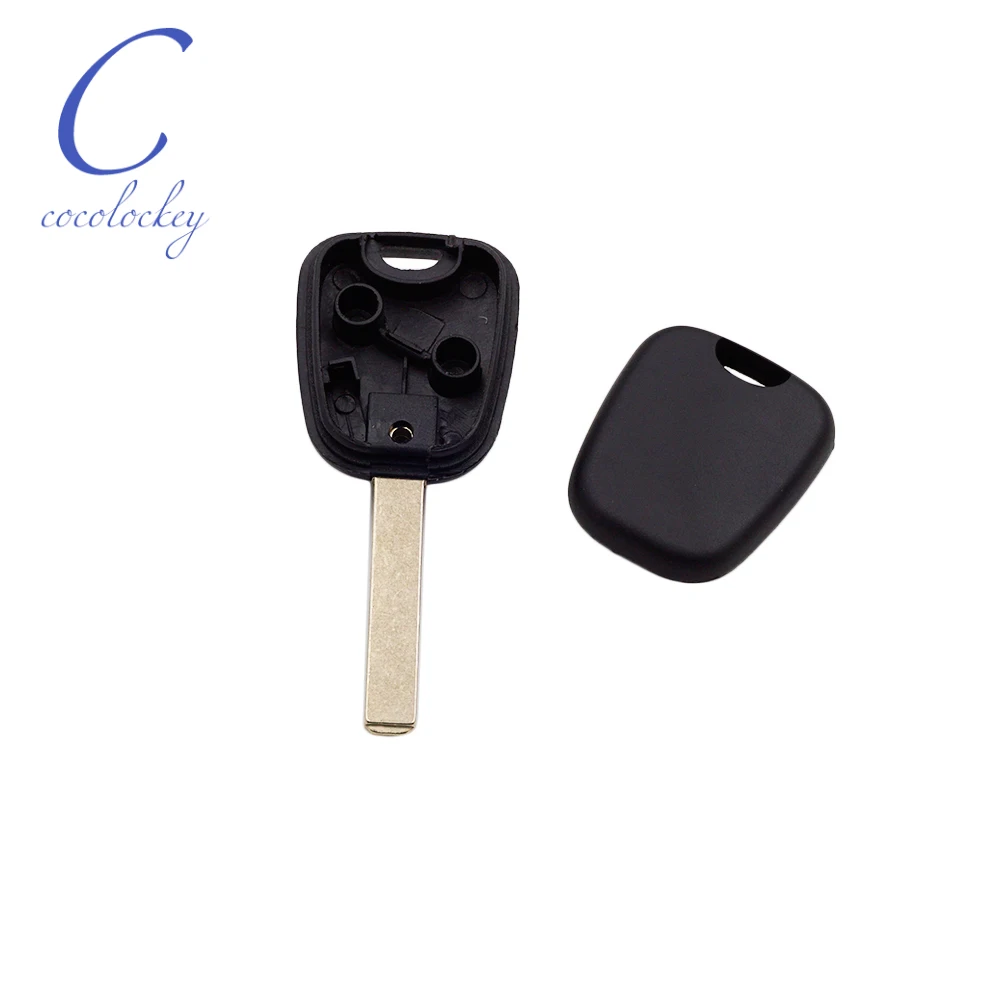 Cocolockey Автомобильный Транспондер чип брелок без микросхемы подходит для Peugeot 207 307