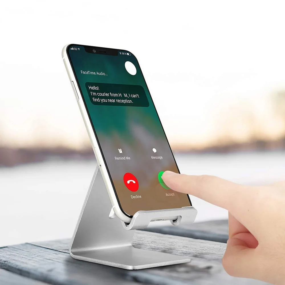 Untoom держатель для мобильного телефона Подставка для iPhone Xs Max X 8 7 6 Plus универсальная подставка для телефона из алюминиевого сплава подставка для samsung S9