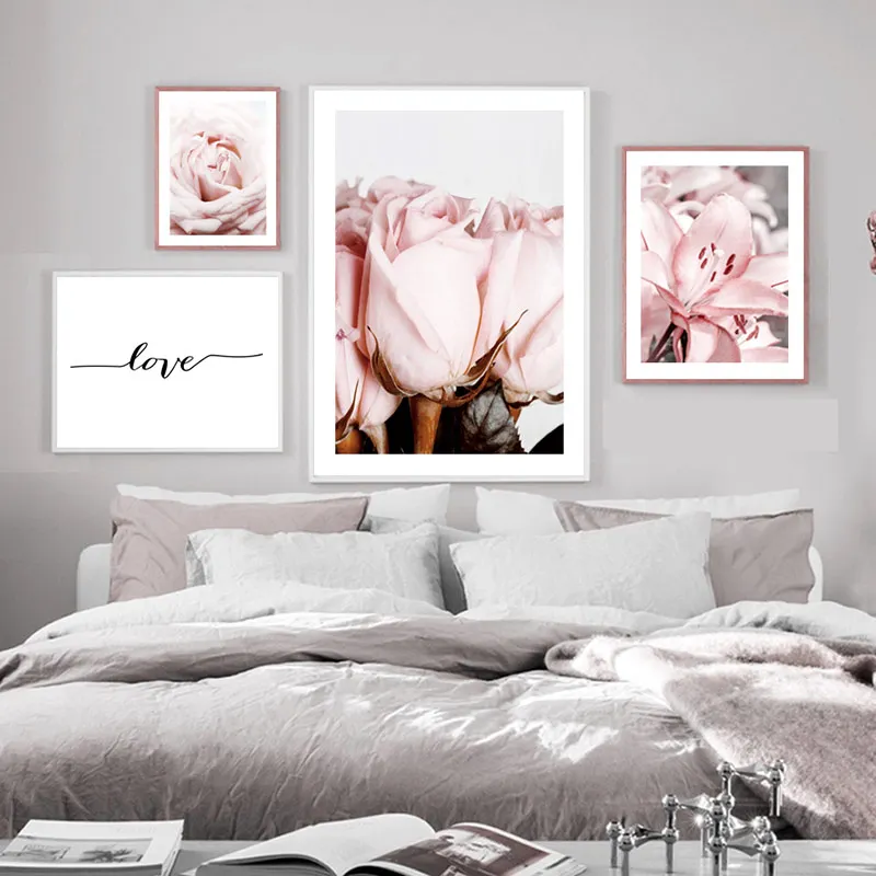 Настенная картина Розовая Лилия