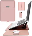 Сумка для ноутбука, со складной подставкой, водонепроницаемая, из искусственной кожи, защитный чехол, Портативная сумка для ноутбука, для MacBook AirPro