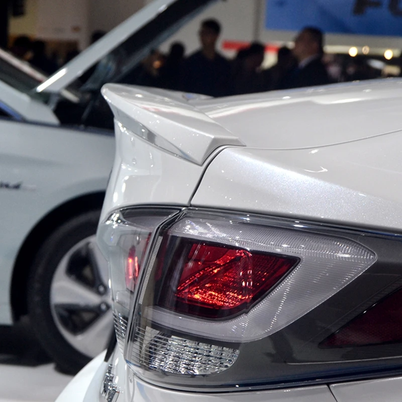 Автомобильный Стайлинг для Hyundai Sonata 2014 2015 2016 из АБС-пластика задний Багажник