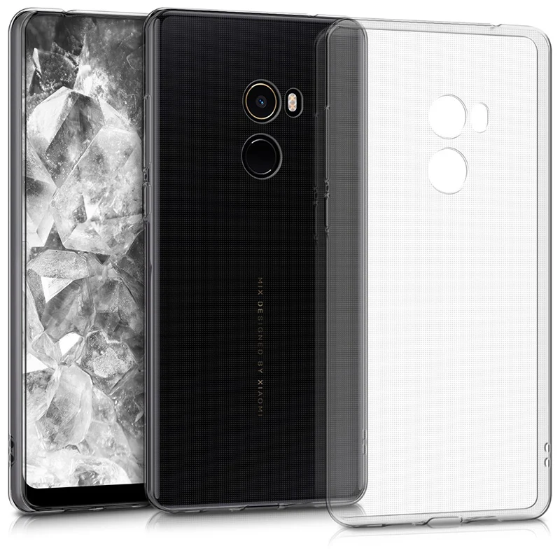 Прозрачный Мягкий ТПУ силиконовый чехол для Xiaomi Mi Mix/Mix Pro 6 4 телефона 360