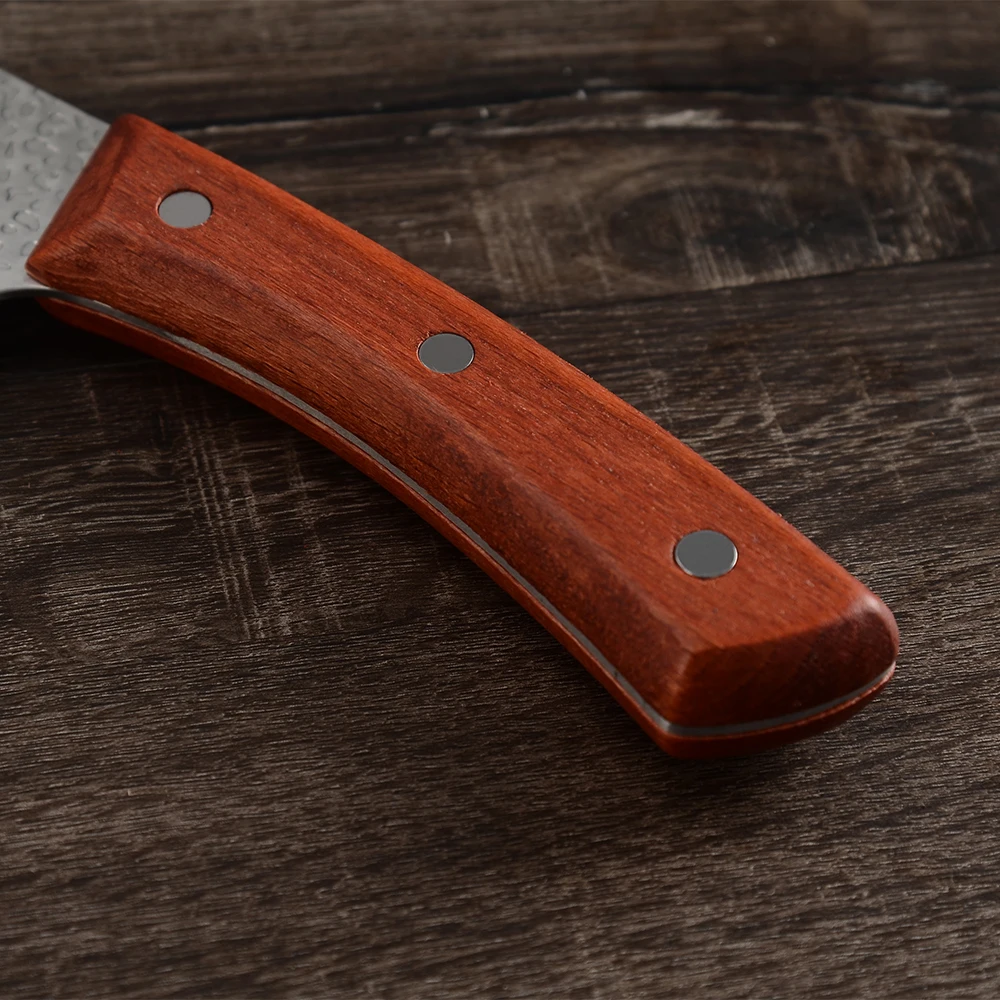 8-дюймовый кованый нож шеф-повара сербский мясной для мяса овощей рыбы ручной