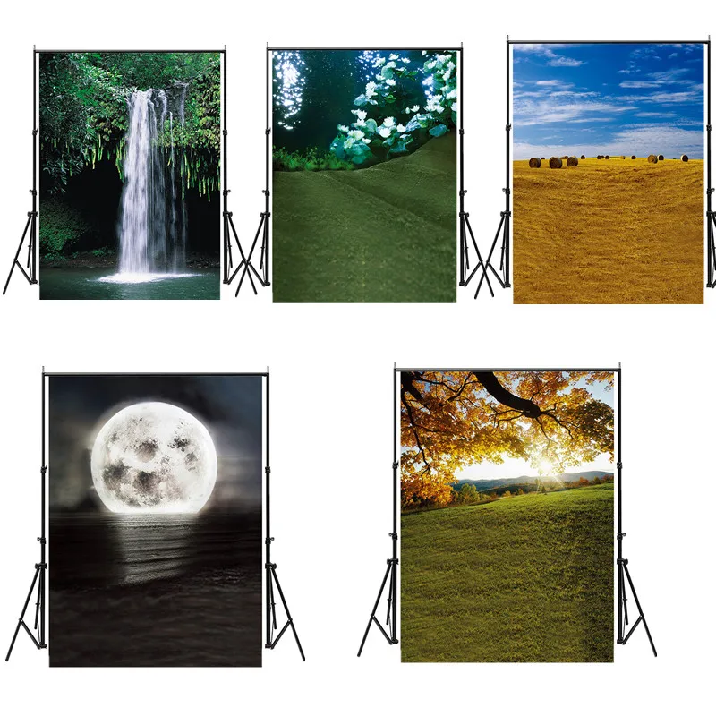 

1PC 3x5ft Natural Scenary Photography Backgrounds Studio Photo Prop Background Wall Family Friends Party Photo Backdrop