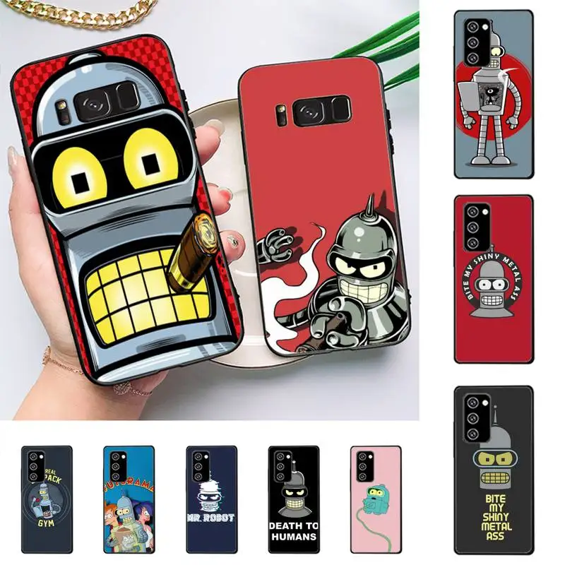 

Cute Futuramas for kid Phone Case For Samsung Note 10Pro Note20ultra note20 note10lite M30S Coque