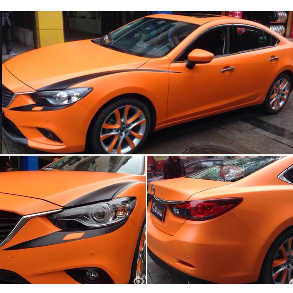 

Car styling Matte black glue film sticker Matte film car sticker body color change film film custom fuel tank cap car sticker