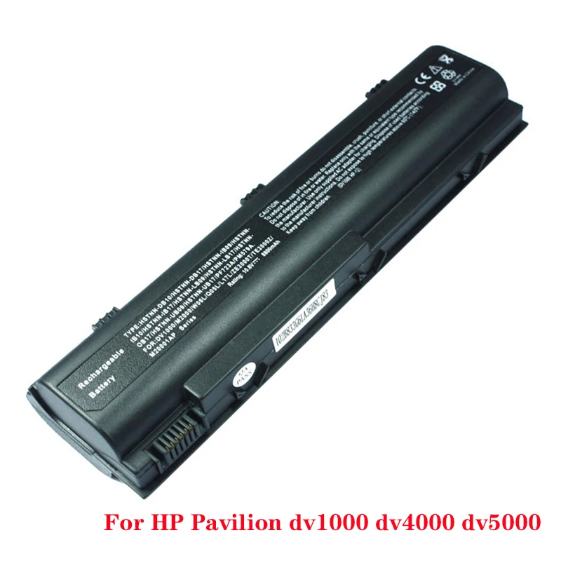 Аккумулятор на 8800 мА · ч для ноутбука HP Pavilion G3000 G5000 dv1000 dv4000 dv5000 батарея Compaq C300 C500