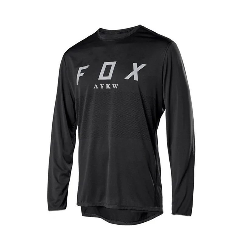 

Motorcycle Mountain Bike Team Downhill Jersey Bicycle locomotive shirt cross Country Mountain fox Jersey 2021 cycling jersey