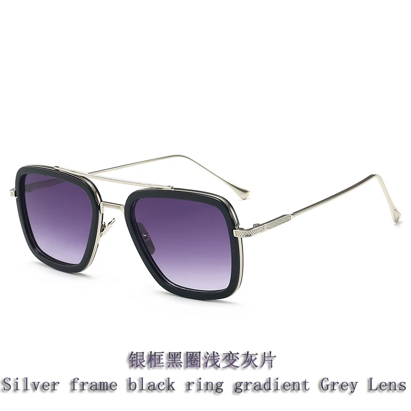 Солнцезащитные очки косплей реквизит ретро Эдит Очки железный человек Тони