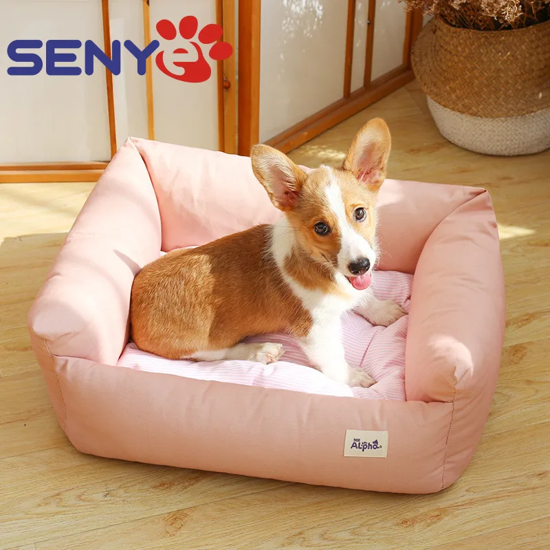 

High-Grade Cotton Kennel Non-Stick Fur Kennel Mat For Small And Medium-Sized Dog Teddy Method Fighting Kennel Removable Washable