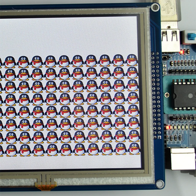 7 дюймов 800x480 MD070SD TFT сенсорный ЖК-дисплей Дисплей модуль MCU автобус CPLD SDRAM