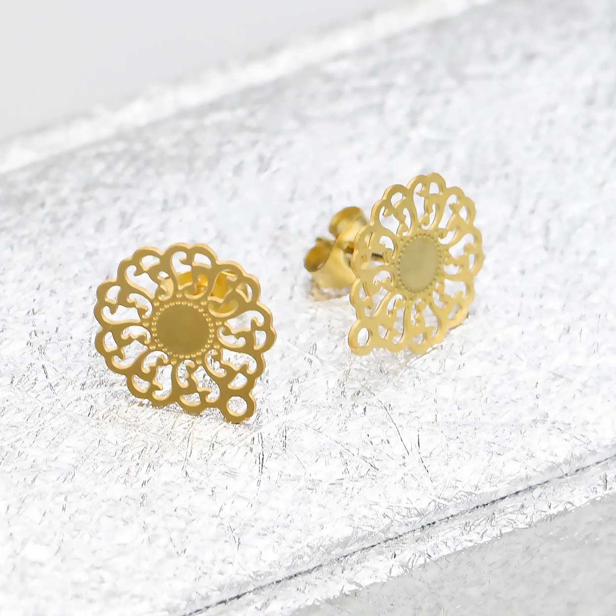 10 шт./лот новинка 2019 модные очаровательные серьги из нержавеющей стали женские