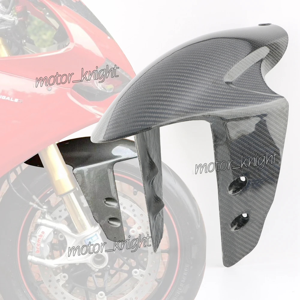 Переднее крыло из углеродного волокна брызговик для DUCATI 899 959 1199 1199S 1199R 1299 1299S PANIGALE
